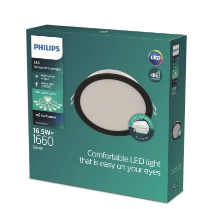 Philips - Luminária LED de embutir MESON LED/16,5W/230V 3000K