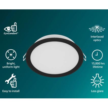 Philips - Luminária LED de embutir MESON LED/5,5W/230V 3000K