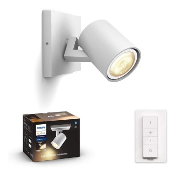 Philips - Luminária LED Regulável Hue RUNNER 1xGU10/5W/230V + comando à distância