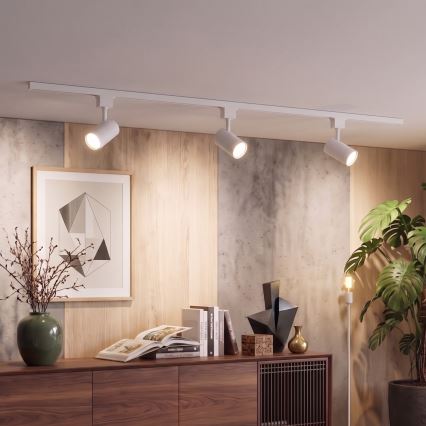 Philips - Foco LED dimerizável para trilho EASYLINK 3xGU10/6,2W/230V 2200-2700K 1m branco