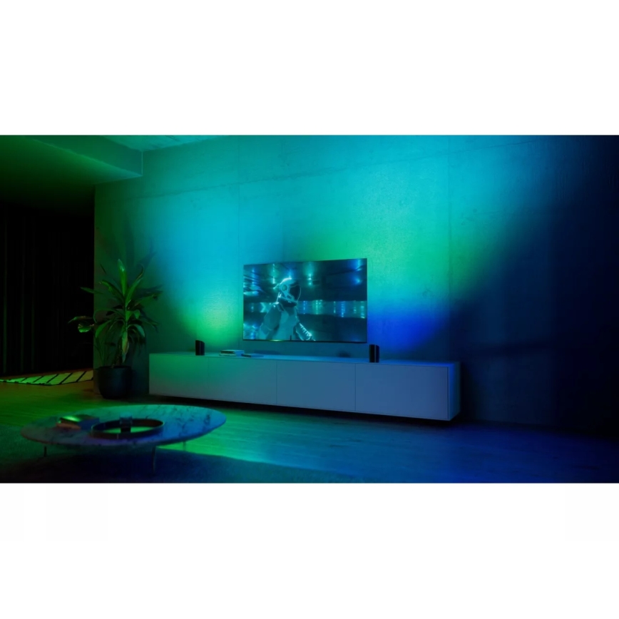 Philips - Hue PLAY projetor LED RGBW dimerizável, 20W/230V, 2000–6500K, preto