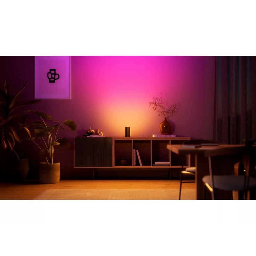 Philips - Hue PLAY projetor LED RGBW dimerizável, 20W/230V, 2000–6500K, preto