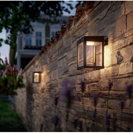 Philips - Luminária de parede solar LED com sensor de movimento e crepúsculo CAMILL LED/1,4W/3,7V 2000 mAh IP44