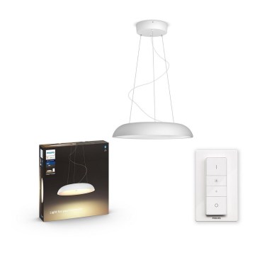 Philips - Lustre LED regulável em cabo Hue AMAZE LED/39W/230V + comando à distância