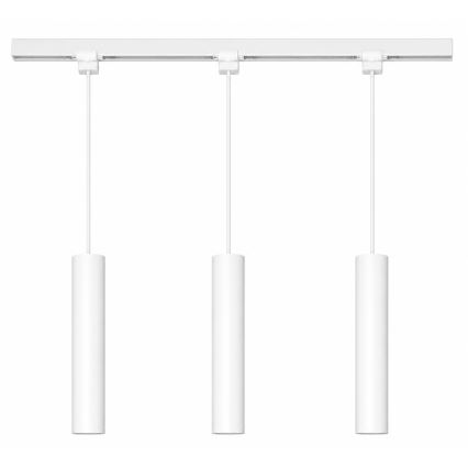Philips - Lustre LED dimerizável suspenso por cabo para o sistema de trilhos EASYLINK 3xGU10/6,2W/230V 2200-2700K 1m branco