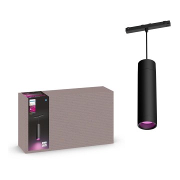 Philips - Lustre suspenso dimerizável em cabo para sistema de calha Hue PERIFO LED RGB/5,2W/24V 2000-6500K
