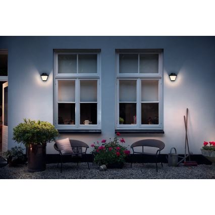 Philips Massive  - Iluminação de parede exterior 1xE27/42W/230V IP44
