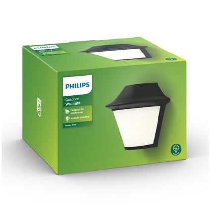 Philips Massive  - Iluminação de parede exterior 1xE27/42W/230V IP44