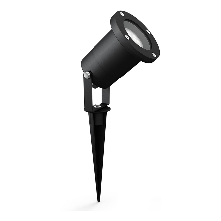 Philips Massive 17412/30/10 - Luz LED exterior - com um espigão 1xGU10/5W/230V