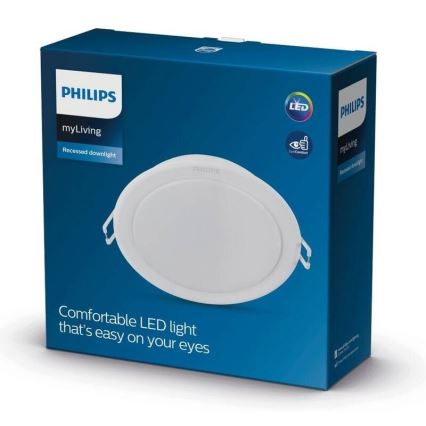 Philips - Luminária de embutir LED MESON LED/12,5W/230V 6500K