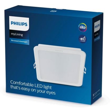 Philips - Luminária de embutir LED MESON LED/16,5W/230V 4000K