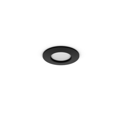 Philips - Pack de 2 luminárias LED RGBW dimerizáveis de embutir para casa de banho Hue SLIM LED/8,3W/230V 2000-6500K preto IP44