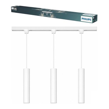 Philips - Pendente em cabo para o sistema de trilhos EASYLINK 3xGU10/7W/230V 1m branco
