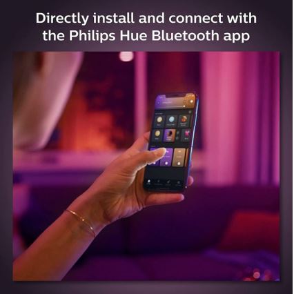 Philips - Lustre suspenso dimerizável em cabo para sistema de calha Hue PERIFO LED RGB/5,2W/24V 2000-6500K