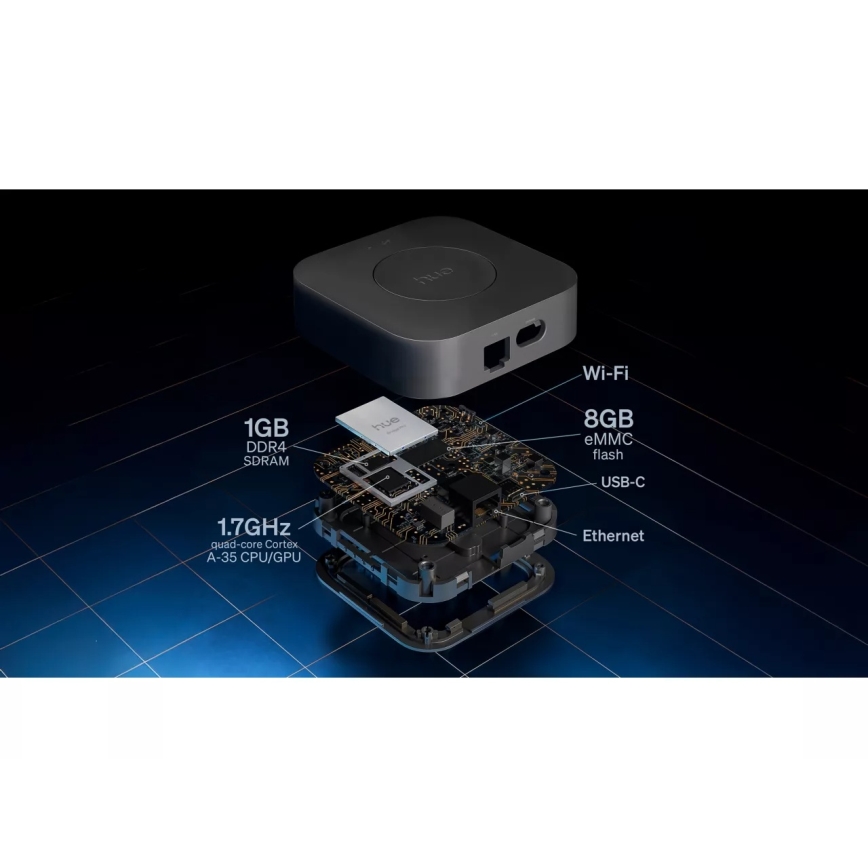 Philips - Ponte Hue BRIDGE PRO preta