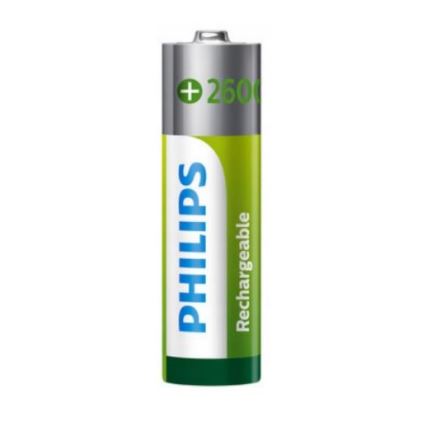 Philips R6B4B260/10 - 4 unidades Pilhas recarregáveis AA NiMH/1,2V/2600 mAh