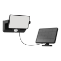 Philips - Refletor de parede solar LED com sensor FYNS LED/8,2W/3,7V 2600 mAh 3000K IP44 preto