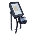 Philips - Refletor LED com sensor de movimento e de crepúsculo LEDINAIRE ALL-IN LED/10W/230V 3000/4000/6500K IP65
