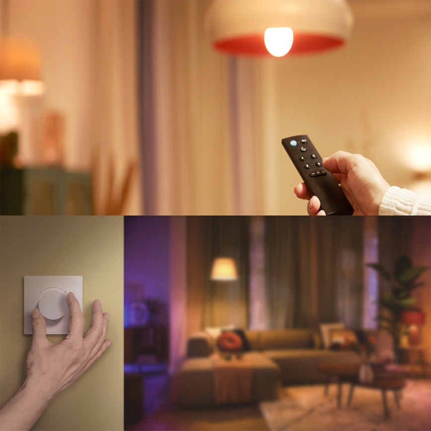 Philips - Regulador de luminosidade rotativo inteligente SMART 3,7V 200 mAh
