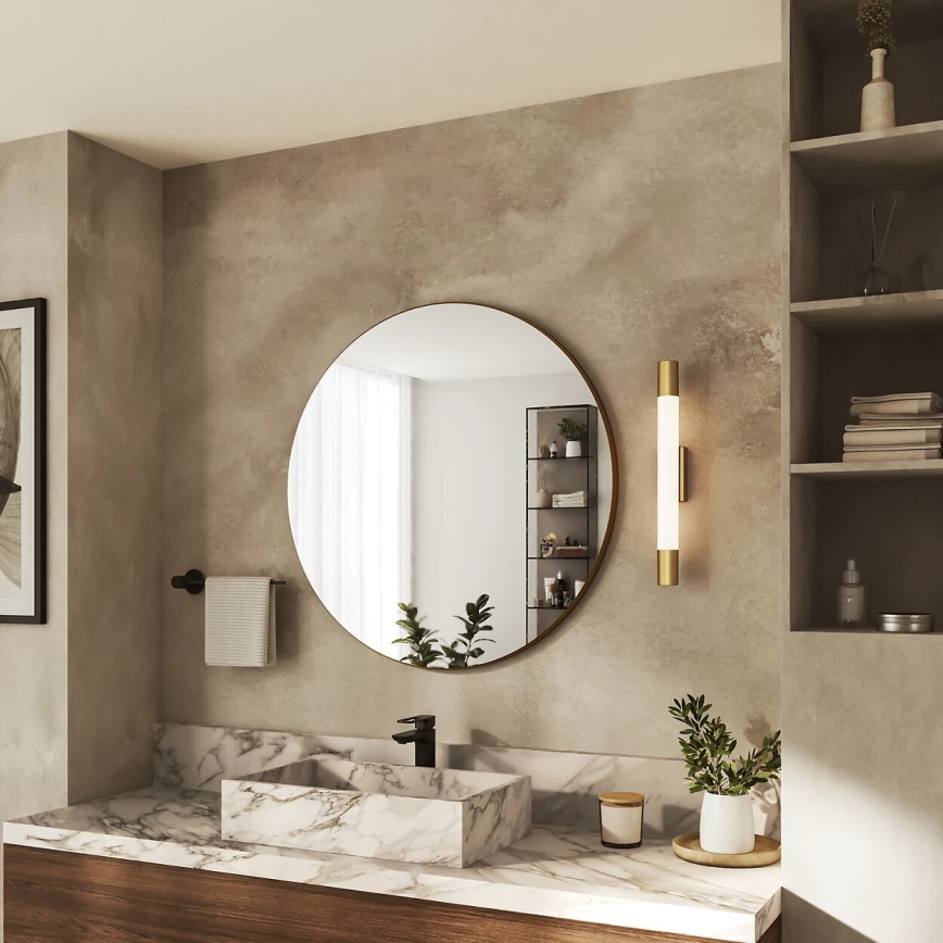 Philips - Iluminação para espelho de banheiro ROVER LED/5W/230V IP44 latão