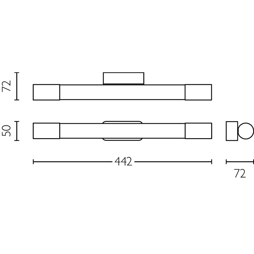 Philips - Iluminação para espelho de banheiro ROVER LED/5W/230V IP44 latão