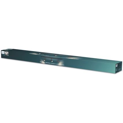 Philips - Spot LED dimerizável para sistema de trilho EASYLINK 3xGU10/6,2W/230V 2200-2700K 1m preto