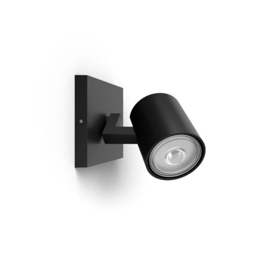 Philips - Spot LED RGBW dimerizável RUNNER 1xGU10/6,5W/230V 2700-6500K preto