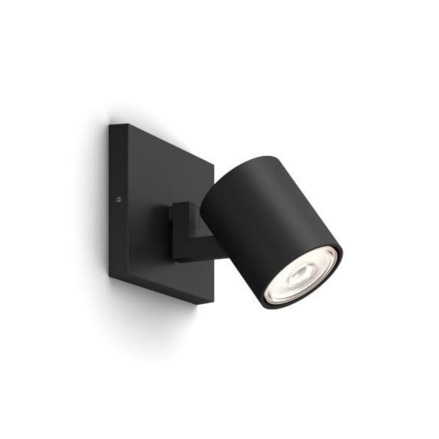 Philips - Spot LED RGBW dimerizável RUNNER 1xGU10/6,5W/230V 2700-6500K preto