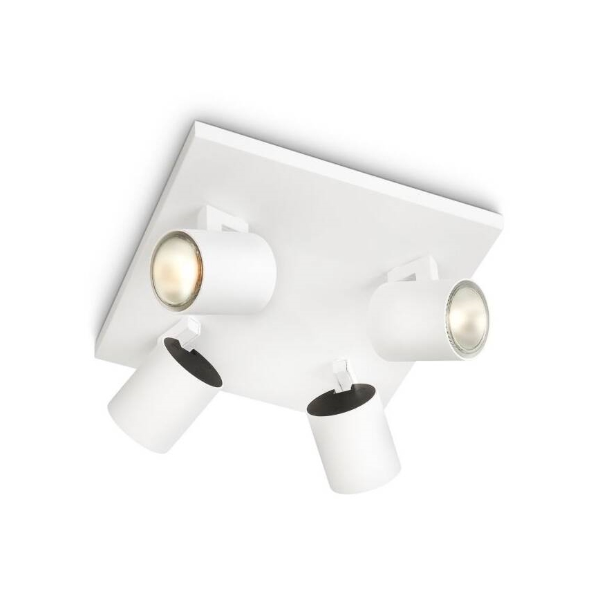 Philips - Spot LED RGBW dimerizável RUNNER 4xGU10/6,5W/230V 2700-6500K branco