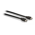 Philips SWV2434W/10 - Cabo HDMI com Ethernet, HDMI 1.4 A conector 5m preto