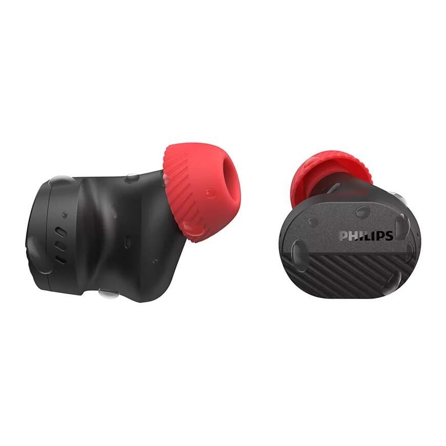 Philips TAA5508BK/00 - Auscultadores sem fios IPX5 preto/vermelho