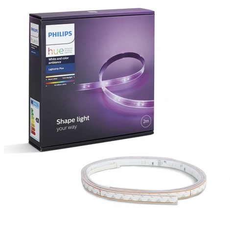 Philips - Tira LED RGB com regulação LED Hue LIGHTSTRIP 2m