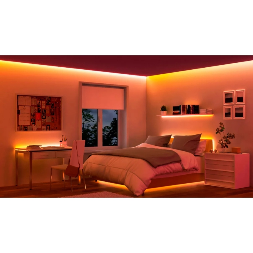 Philips - Fita LED RGBIC regulável SMART STRIP 2x5m LED/21W/230V 2700-6500K Wi-Fi