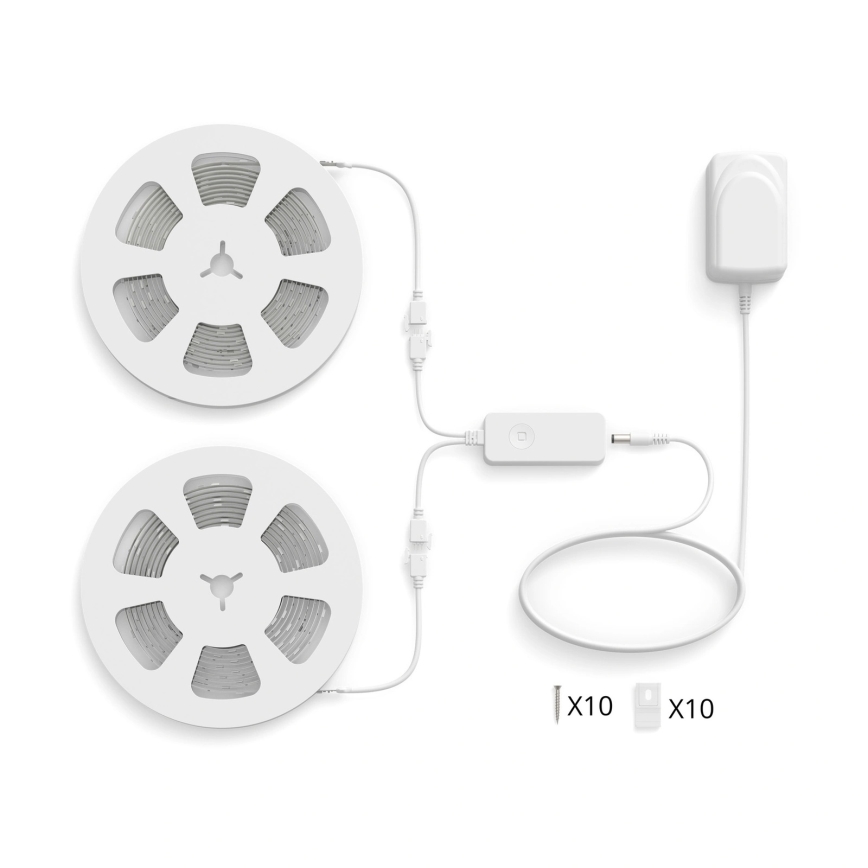 Philips - Fita LED RGBIC regulável SMART STRIP 2x5m LED/21W/230V 2700-6500K Wi-Fi