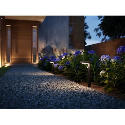 Philips - Lâmpada LED Exterior com sensor LED/9W/230V 2700K IP44