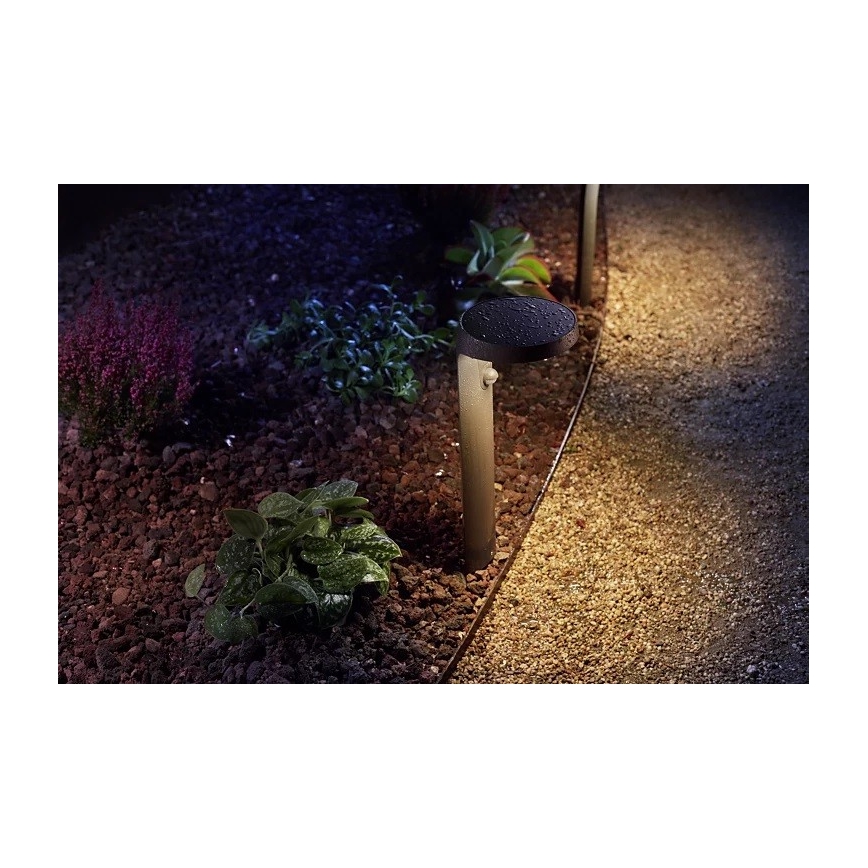 Philips - Lâmpada LED Exterior com sensor LED/9W/230V 2700K IP44