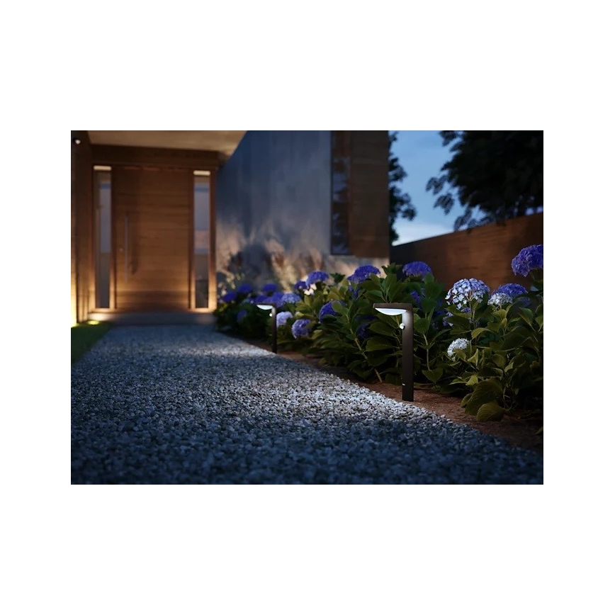 Philips - Lâmpada LED Exterior com sensor LED/9W/230V 4000K IP44