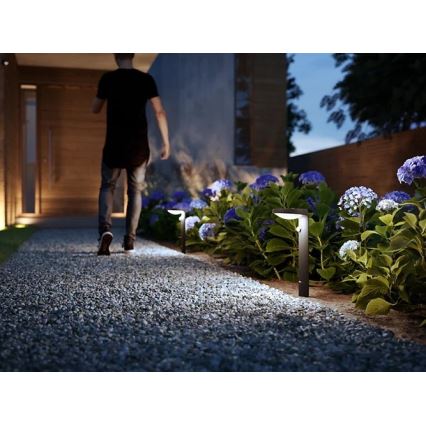 Philips - Lâmpada LED Exterior com sensor LED/9W/230V 4000K IP44