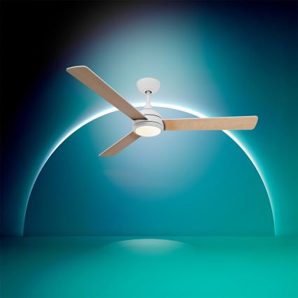 Philips - Ventilador de teto LED regulável CIVX LED/24W/230V + controlo remoto