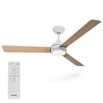 Philips - Ventilador de teto LED regulável CIVX LED/24W/230V + controlo remoto