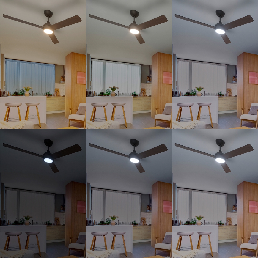Philips - Ventilador de teto LED regulável CIVX LED/24W/230V + comando à distância