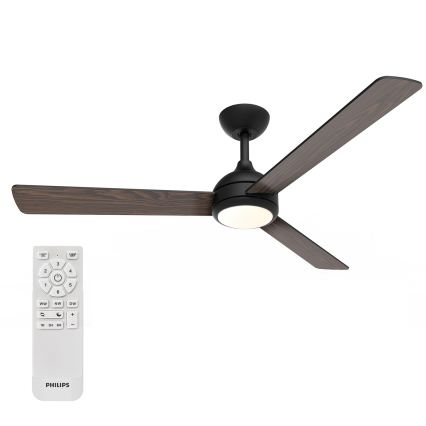 Philips - Ventilador de teto LED regulável CIVX LED/24W/230V + comando à distância