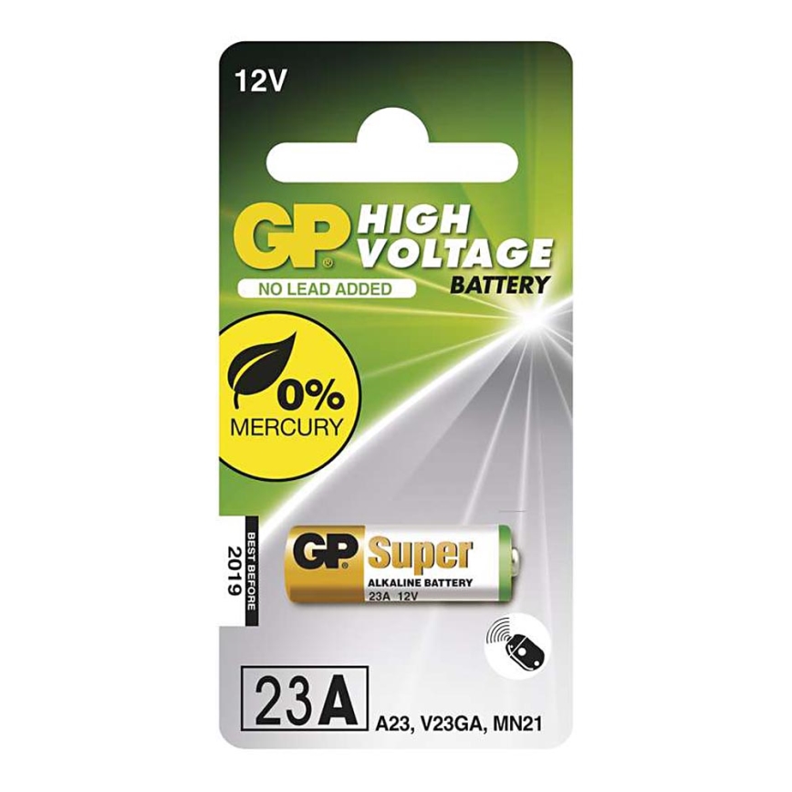 Pilha alcalina A23 GP 12V/55 mAh