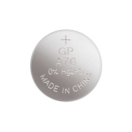 Pilha alcalina de botão A76 GP ALKALINE 1,5V/110 mAh