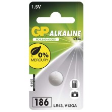 Pilha alcalina de botão LR43 GP ALKALINE 1,5V/70 mAh
