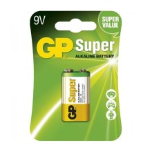 Pilha alcalina GP SUPER 6LF22 9V