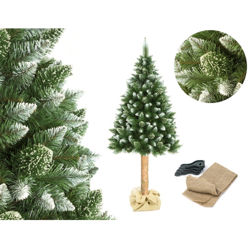 Árvore de Natal em tronco 180 cm pinheiro