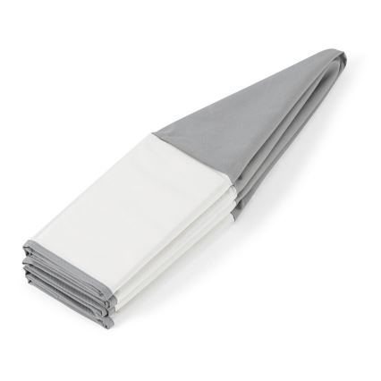 Piscina seca para crianças com bolas d. 80 cm branco/cinzento