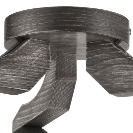 Plafon ADRIANO 3xE27/60W/230V faia