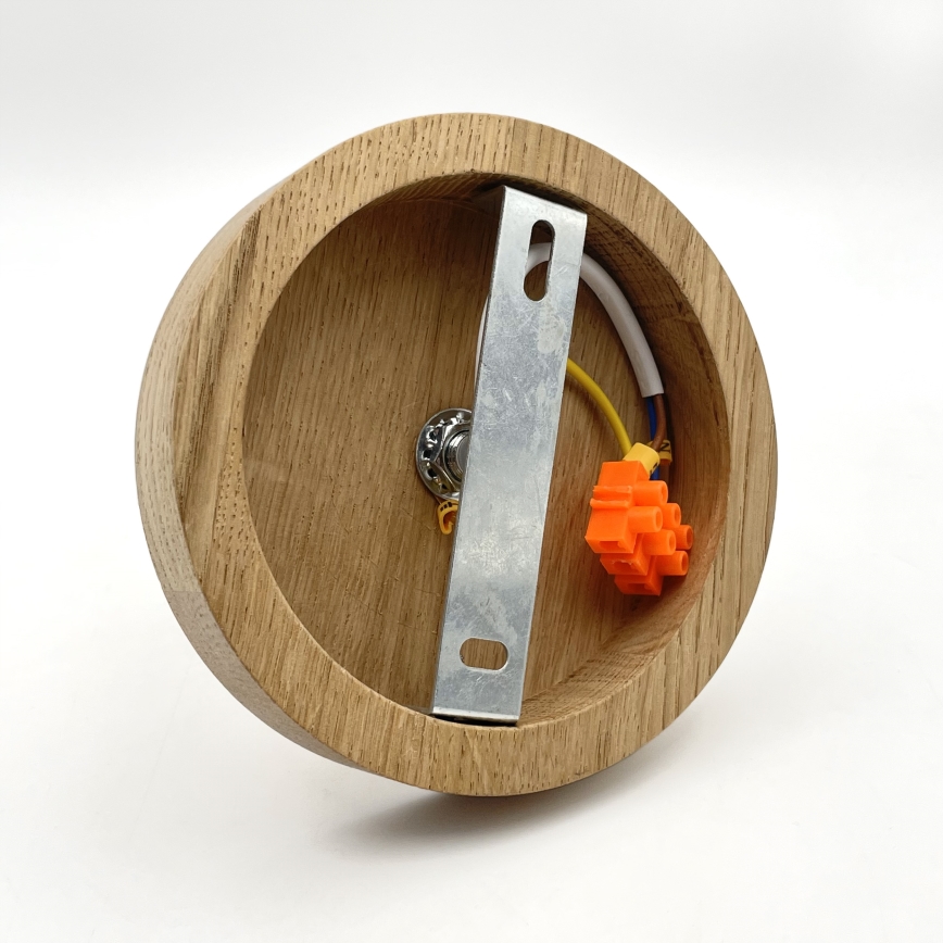 Plafonier ANTONIO 1xE14/40W/230V castanho/carvalho